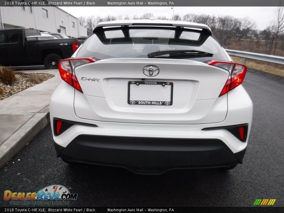 2018 Toyota C-HR XLE Blizzard White Pearl / Black Photo #8