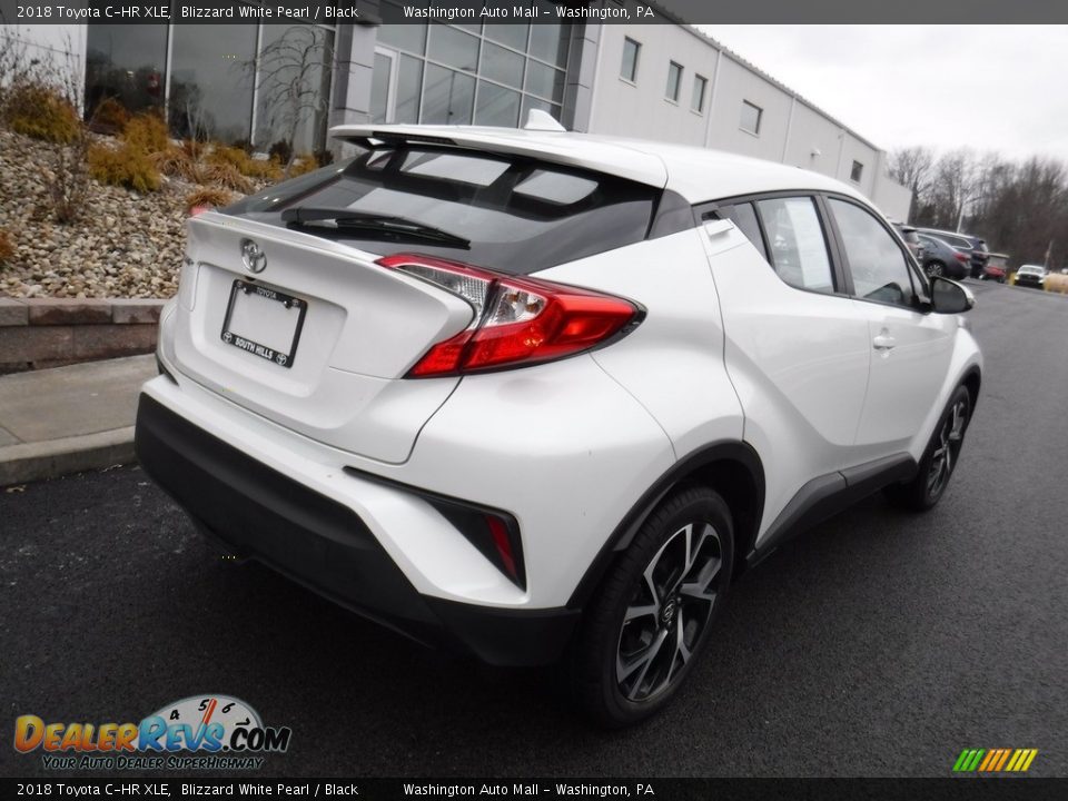 2018 Toyota C-HR XLE Blizzard White Pearl / Black Photo #9