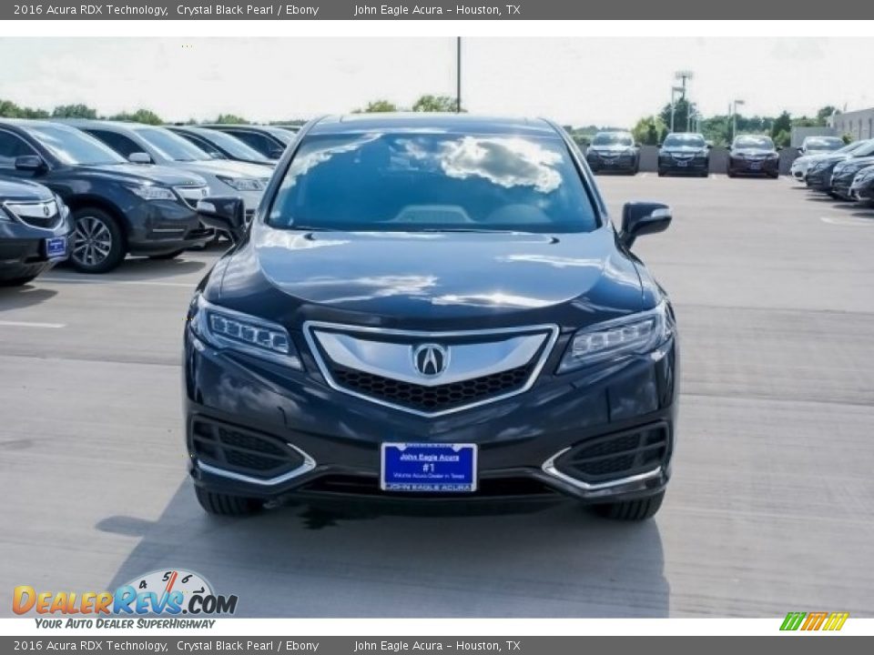 2016 Acura RDX Technology Crystal Black Pearl / Ebony Photo #2