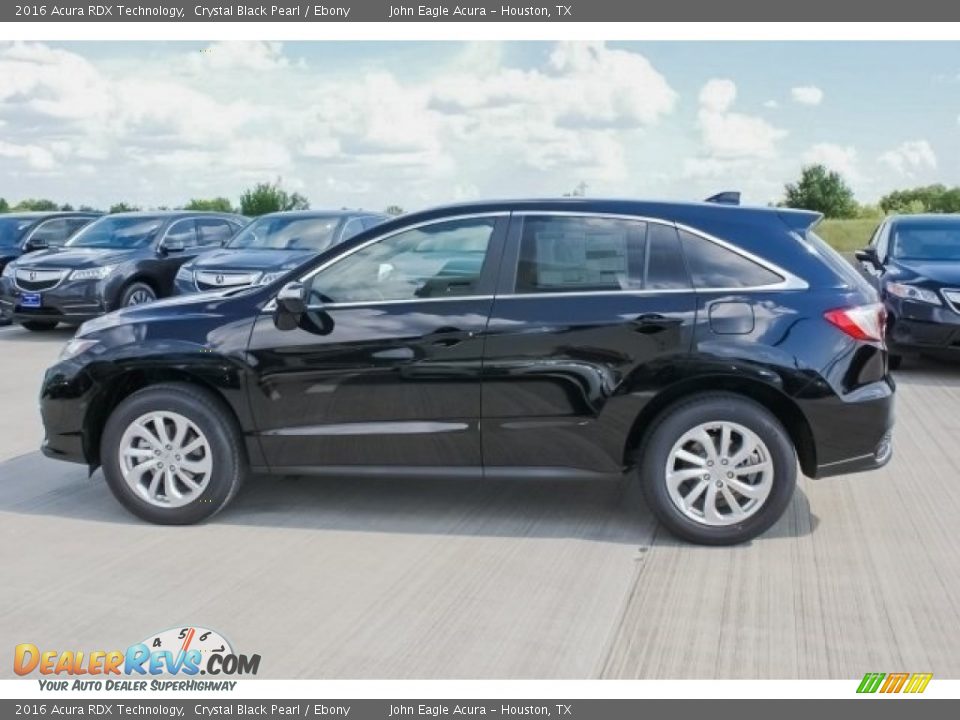 2016 Acura RDX Technology Crystal Black Pearl / Ebony Photo #4