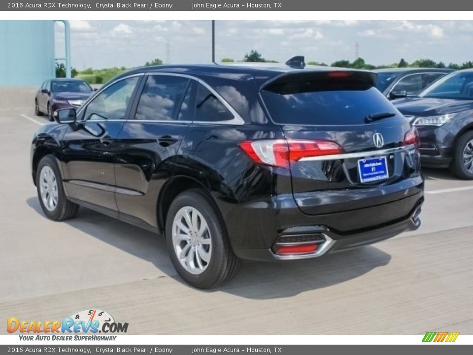 2016 Acura RDX Technology Crystal Black Pearl / Ebony Photo #5
