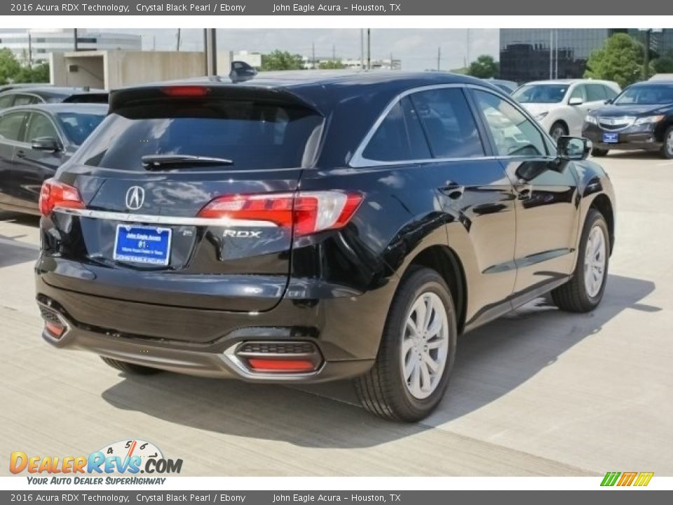 2016 Acura RDX Technology Crystal Black Pearl / Ebony Photo #7