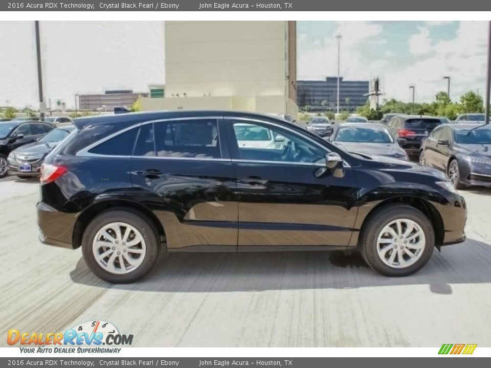 2016 Acura RDX Technology Crystal Black Pearl / Ebony Photo #8