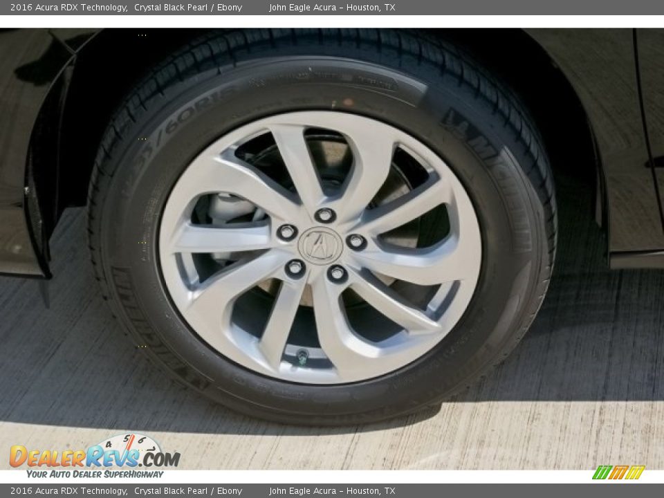 2016 Acura RDX Technology Crystal Black Pearl / Ebony Photo #13