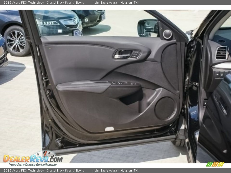 2016 Acura RDX Technology Crystal Black Pearl / Ebony Photo #14