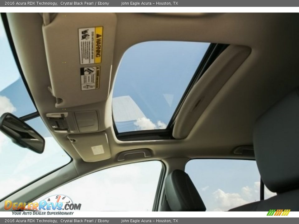 2016 Acura RDX Technology Crystal Black Pearl / Ebony Photo #16