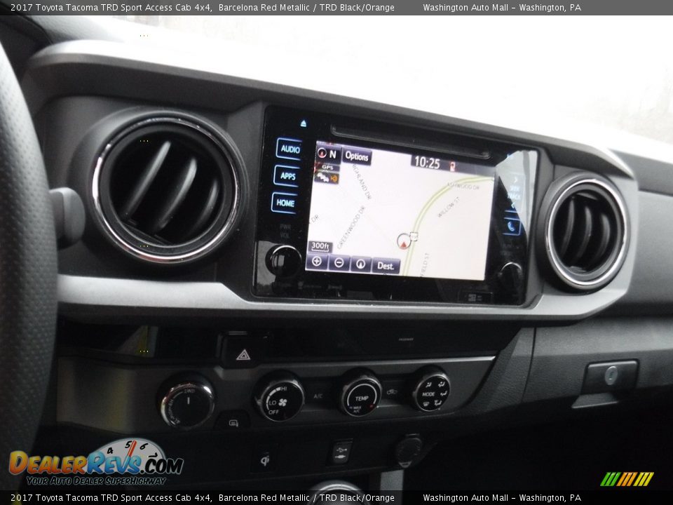 2017 Toyota Tacoma TRD Sport Access Cab 4x4 Barcelona Red Metallic / TRD Black/Orange Photo #19