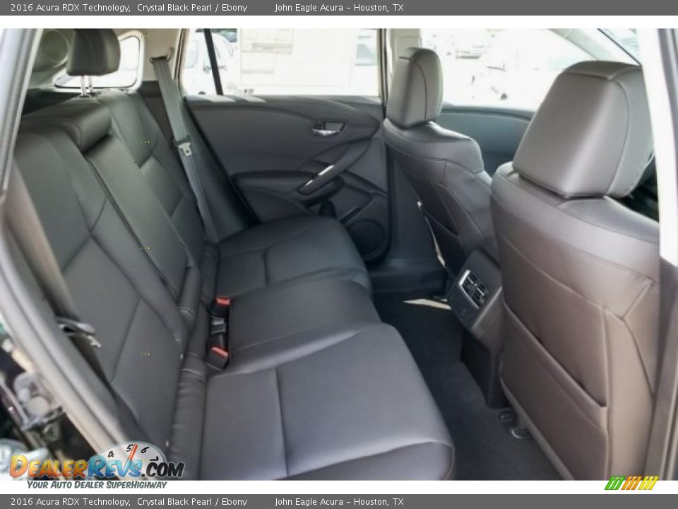 2016 Acura RDX Technology Crystal Black Pearl / Ebony Photo #22