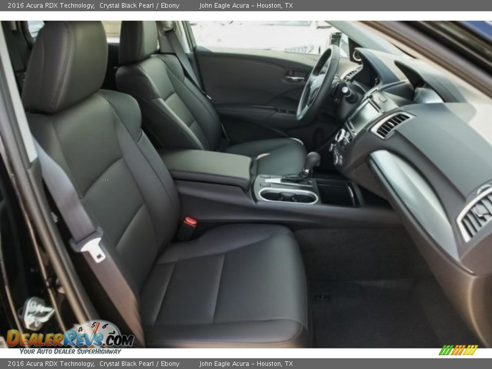 2016 Acura RDX Technology Crystal Black Pearl / Ebony Photo #24