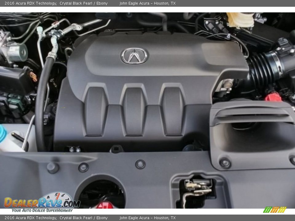 2016 Acura RDX Technology Crystal Black Pearl / Ebony Photo #25