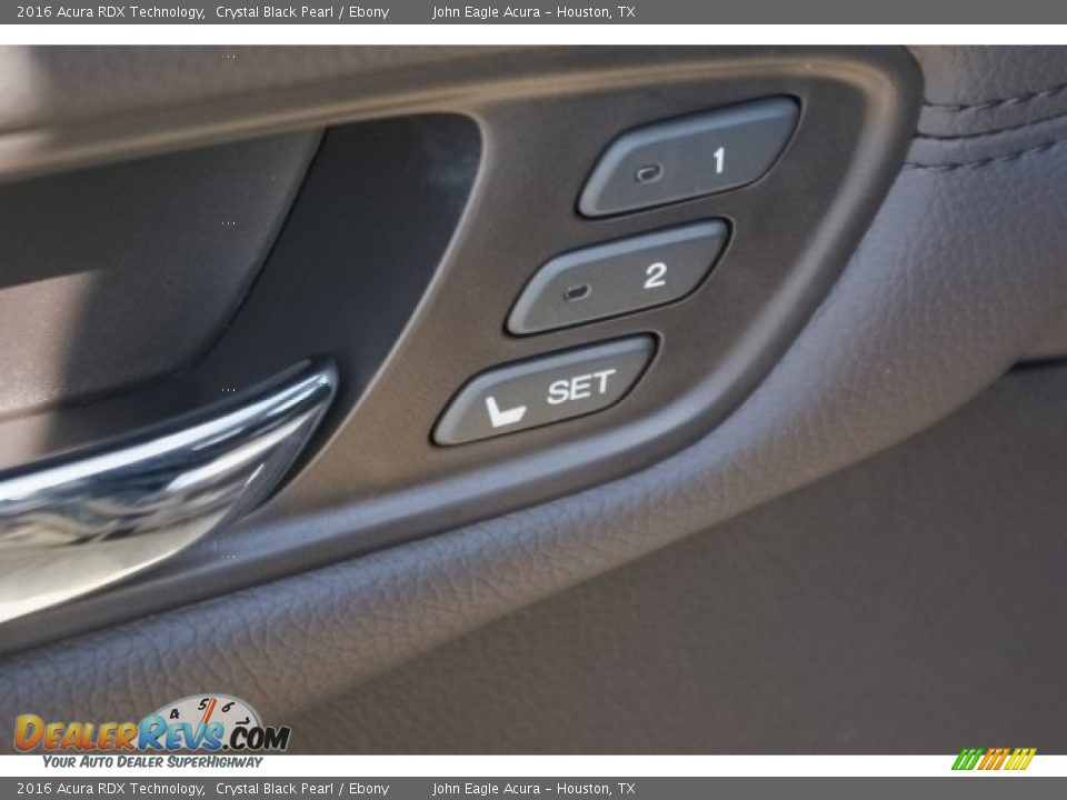 2016 Acura RDX Technology Crystal Black Pearl / Ebony Photo #27