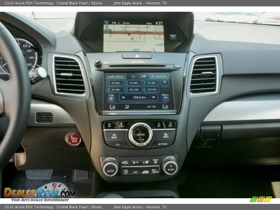 2016 Acura RDX Technology Crystal Black Pearl / Ebony Photo #31