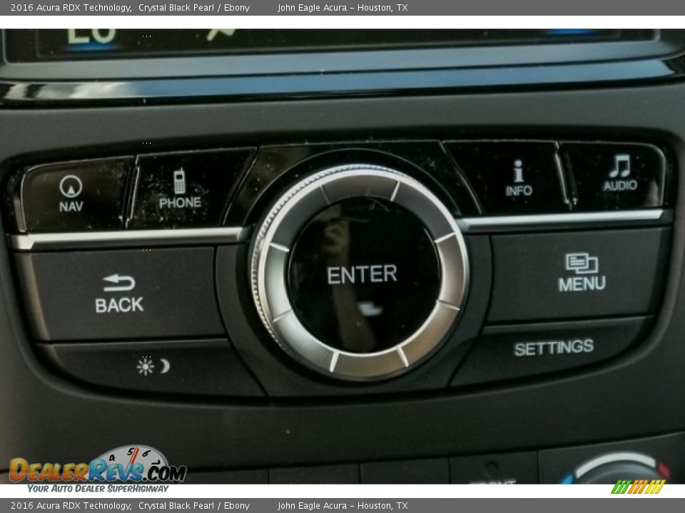 2016 Acura RDX Technology Crystal Black Pearl / Ebony Photo #35