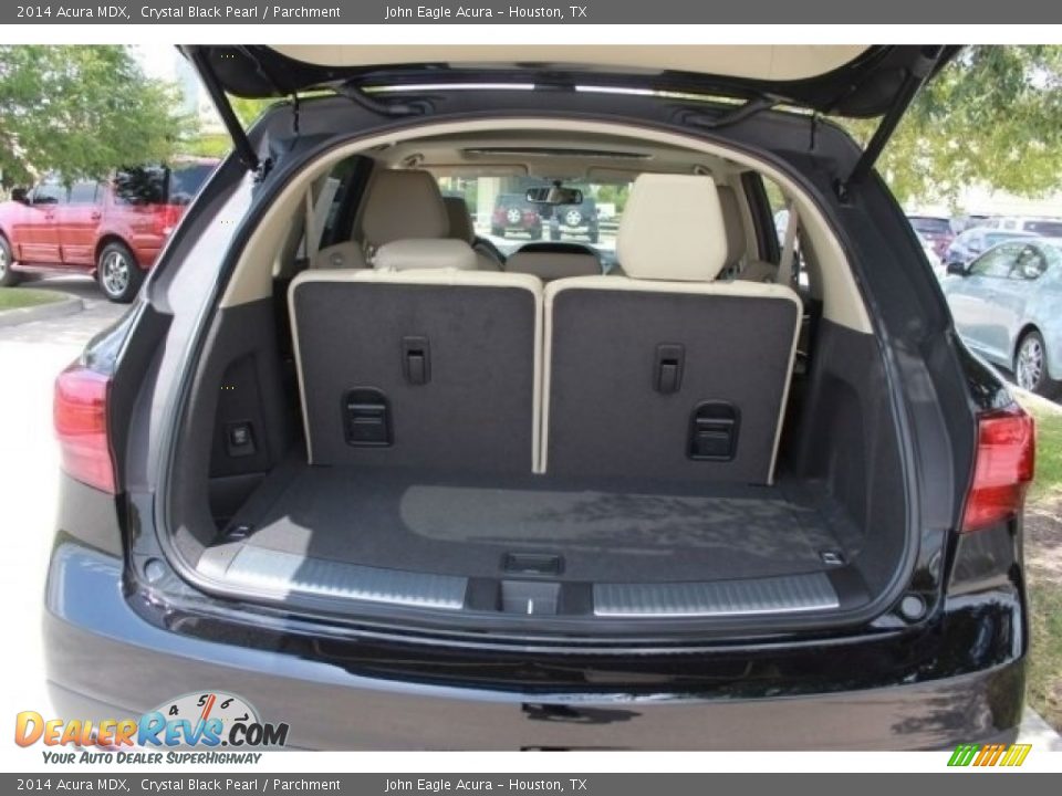 2014 Acura MDX Crystal Black Pearl / Parchment Photo #18