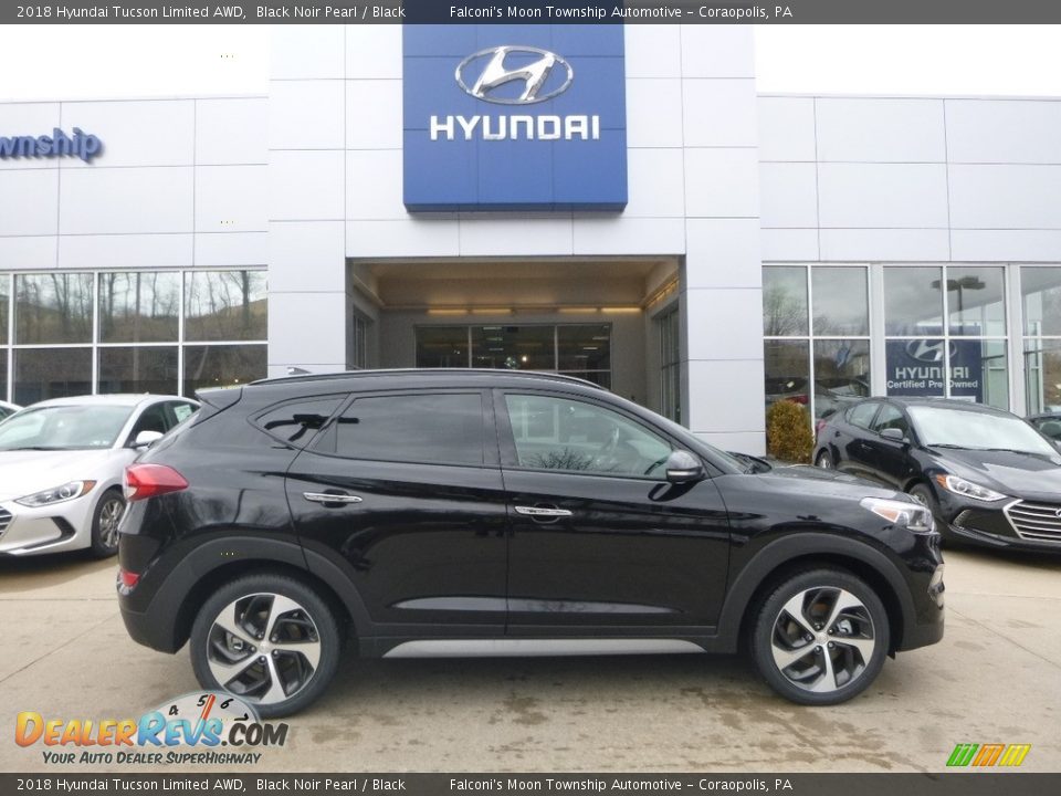 2018 Hyundai Tucson Limited AWD Black Noir Pearl / Black Photo #1