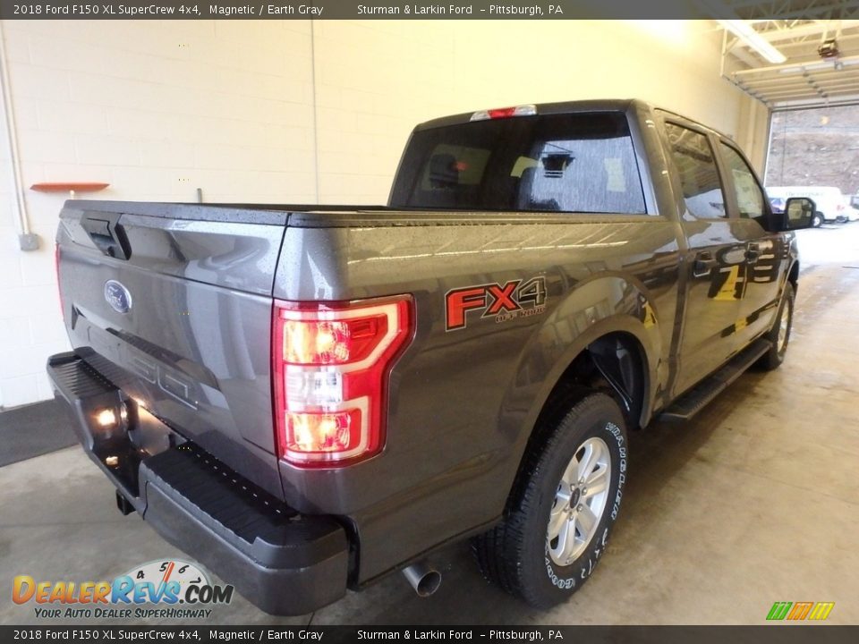 2018 Ford F150 XL SuperCrew 4x4 Magnetic / Earth Gray Photo #2