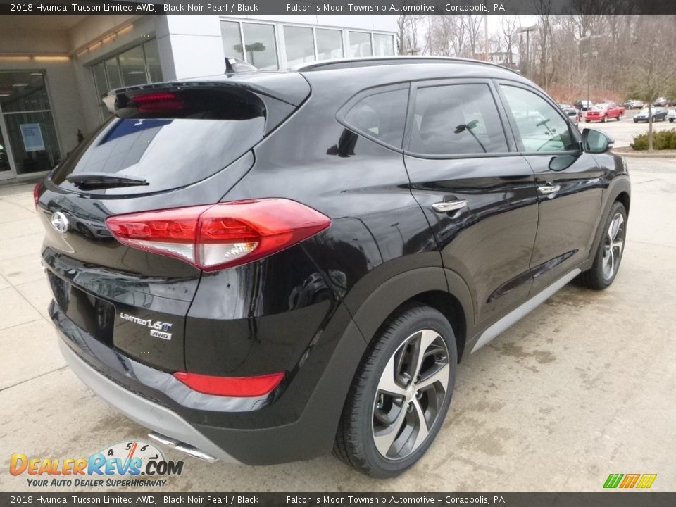 2018 Hyundai Tucson Limited AWD Black Noir Pearl / Black Photo #2
