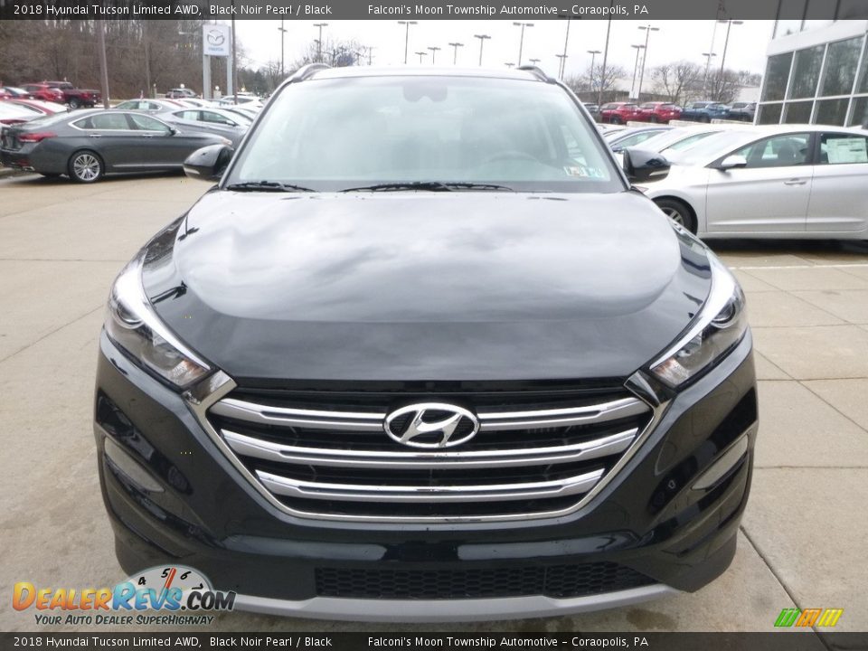 2018 Hyundai Tucson Limited AWD Black Noir Pearl / Black Photo #4