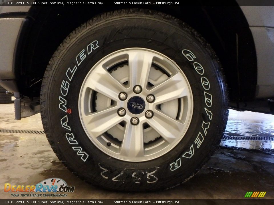 2018 Ford F150 XL SuperCrew 4x4 Magnetic / Earth Gray Photo #5