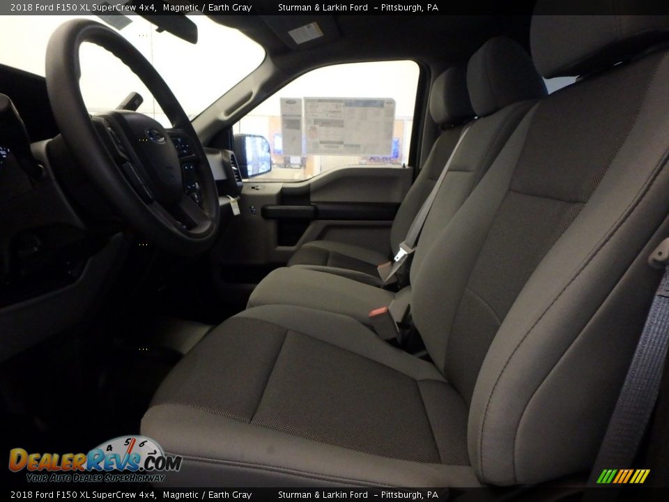 2018 Ford F150 XL SuperCrew 4x4 Magnetic / Earth Gray Photo #6