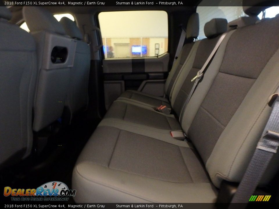 2018 Ford F150 XL SuperCrew 4x4 Magnetic / Earth Gray Photo #7