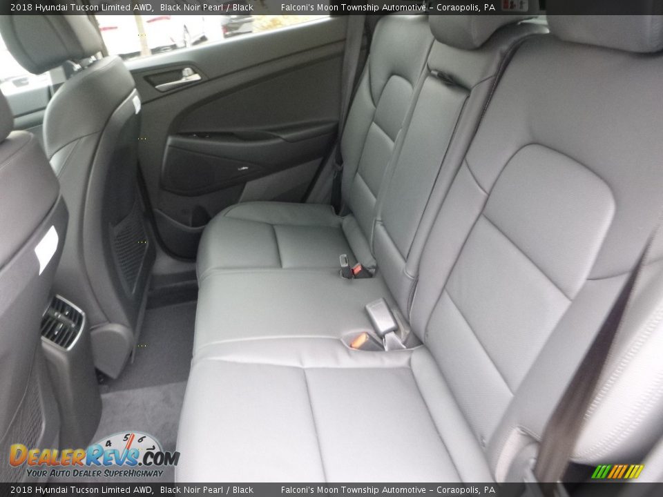 2018 Hyundai Tucson Limited AWD Black Noir Pearl / Black Photo #8