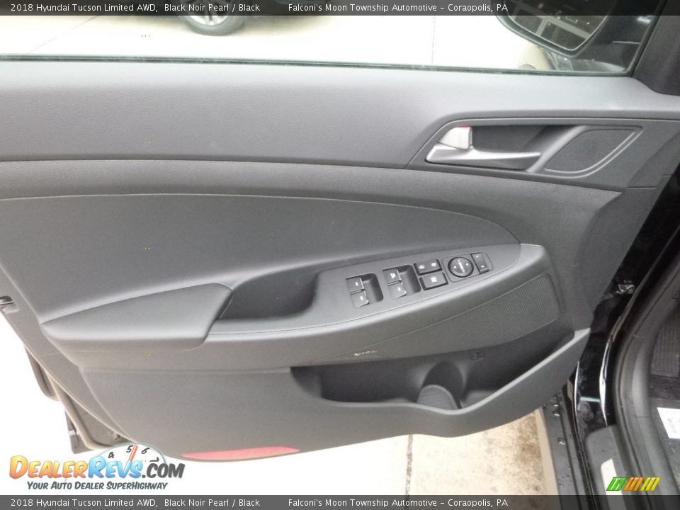2018 Hyundai Tucson Limited AWD Black Noir Pearl / Black Photo #10