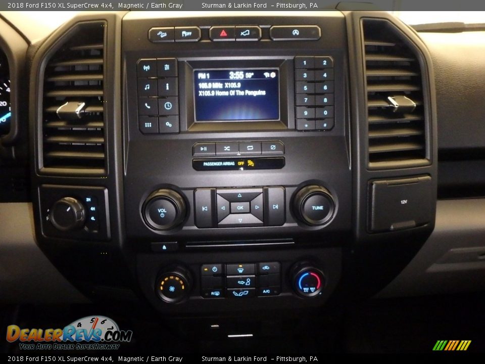 2018 Ford F150 XL SuperCrew 4x4 Magnetic / Earth Gray Photo #11