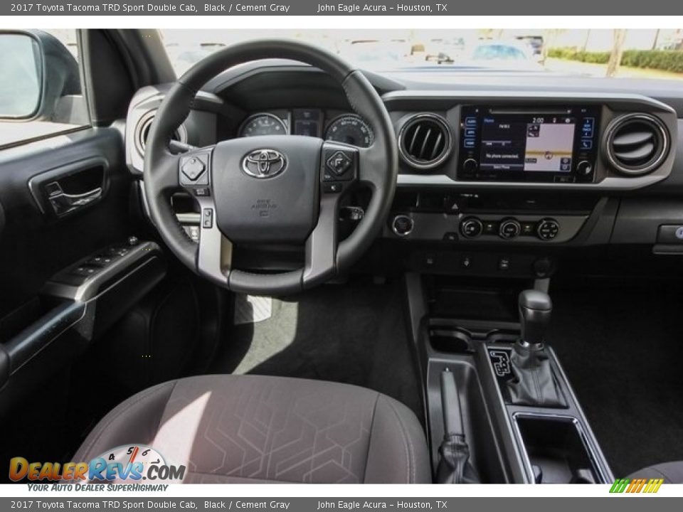 Dashboard of 2017 Toyota Tacoma TRD Sport Double Cab Photo #27
