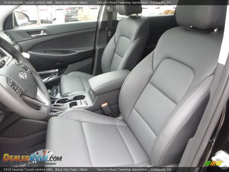 2018 Hyundai Tucson Limited AWD Black Noir Pearl / Black Photo #11