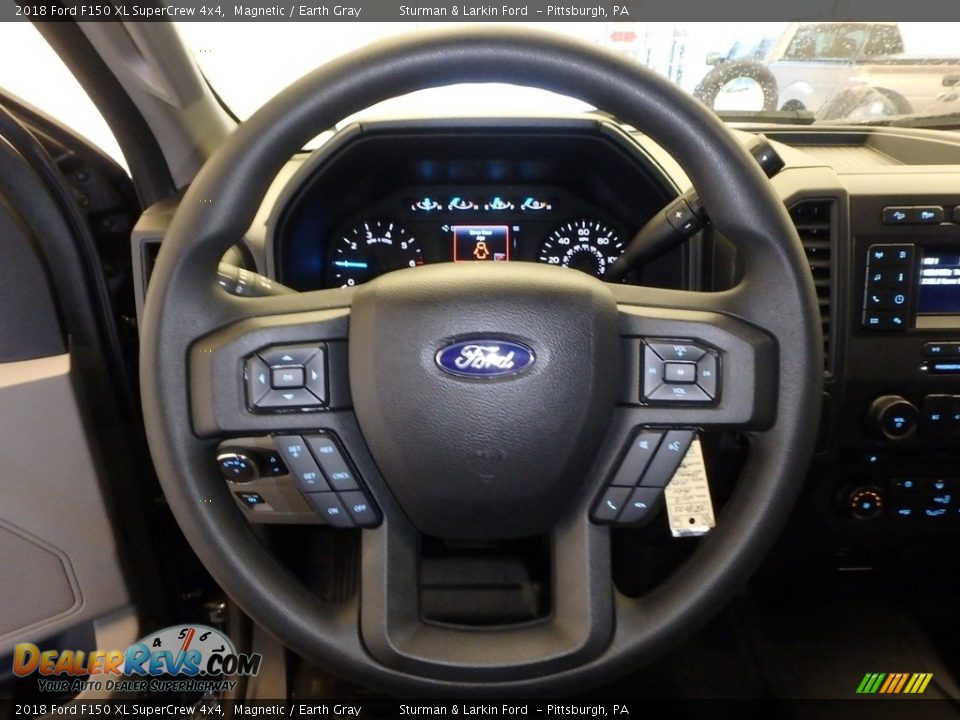2018 Ford F150 XL SuperCrew 4x4 Magnetic / Earth Gray Photo #14