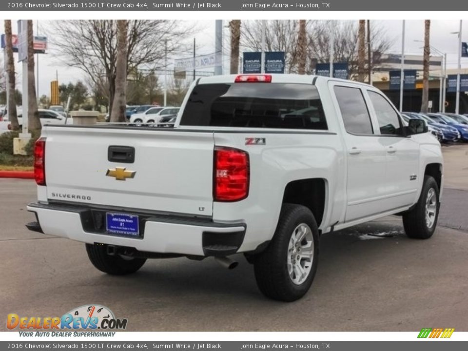 2016 Chevrolet Silverado 1500 LT Crew Cab 4x4 Summit White / Jet Black Photo #7