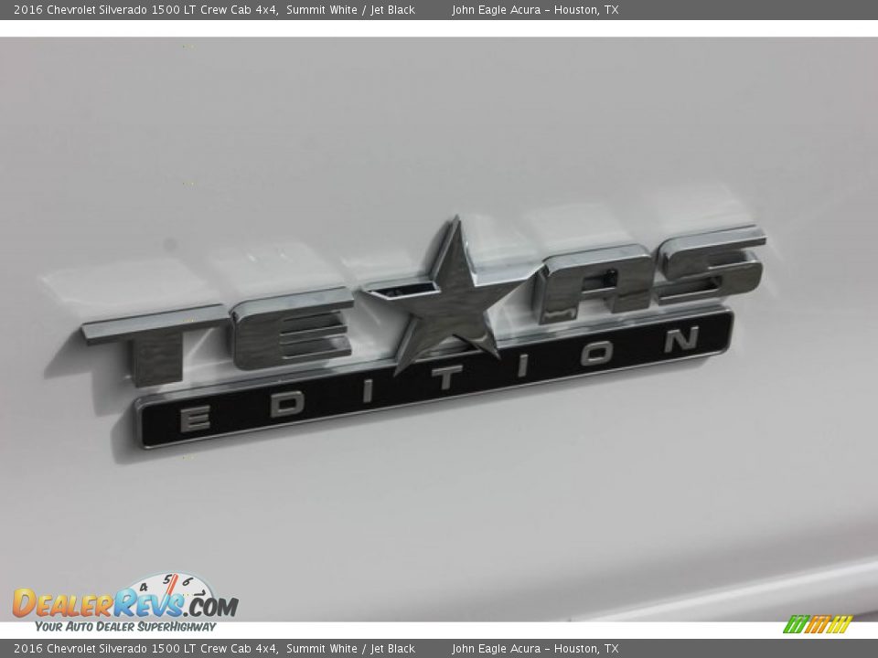 2016 Chevrolet Silverado 1500 LT Crew Cab 4x4 Summit White / Jet Black Photo #15