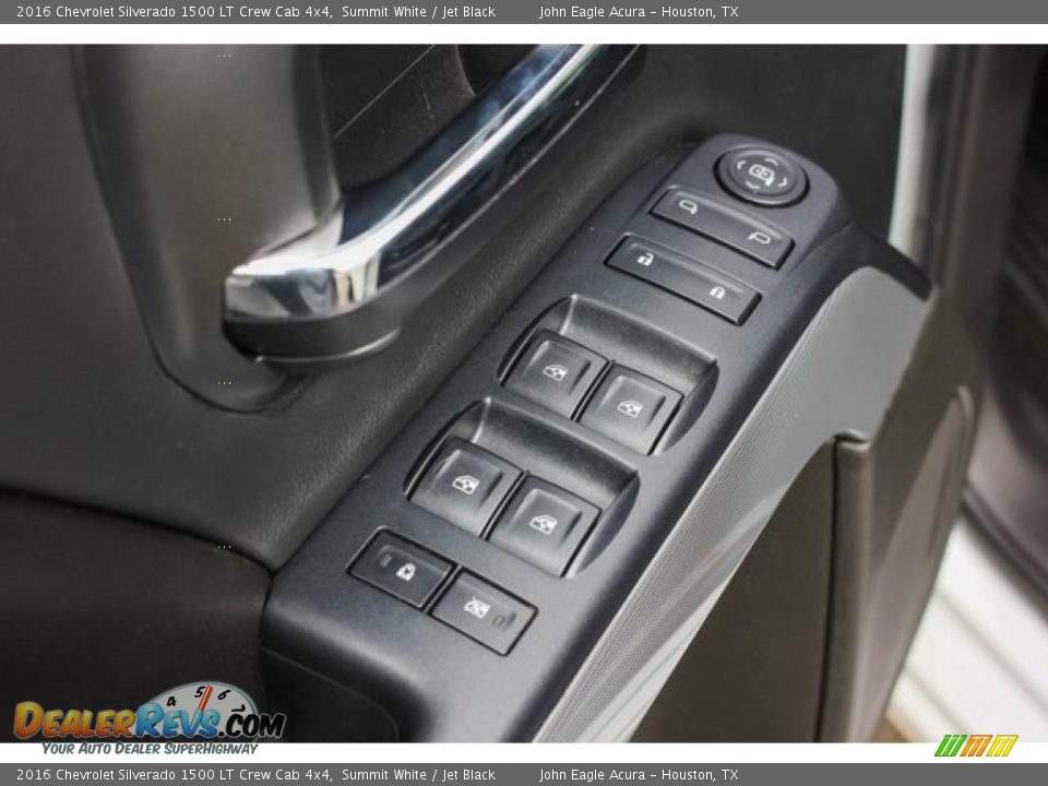 2016 Chevrolet Silverado 1500 LT Crew Cab 4x4 Summit White / Jet Black Photo #17