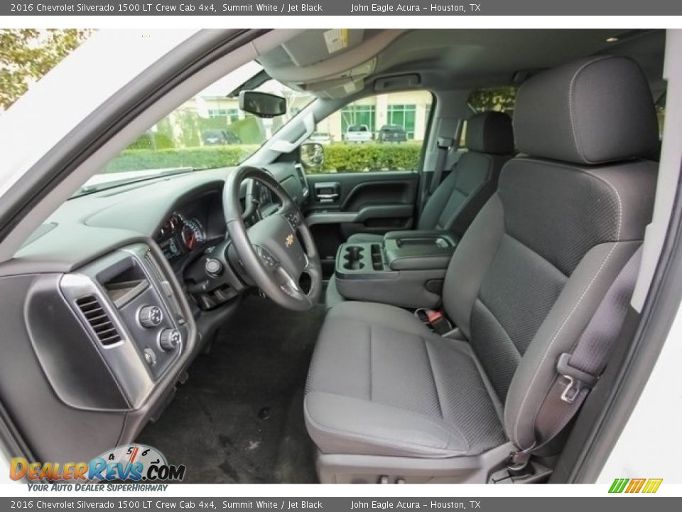 2016 Chevrolet Silverado 1500 LT Crew Cab 4x4 Summit White / Jet Black Photo #19