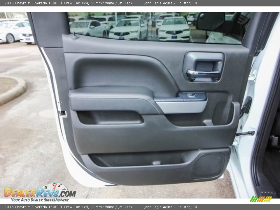 2016 Chevrolet Silverado 1500 LT Crew Cab 4x4 Summit White / Jet Black Photo #20