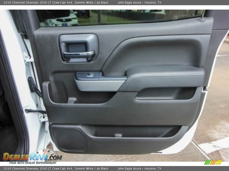 2016 Chevrolet Silverado 1500 LT Crew Cab 4x4 Summit White / Jet Black Photo #23