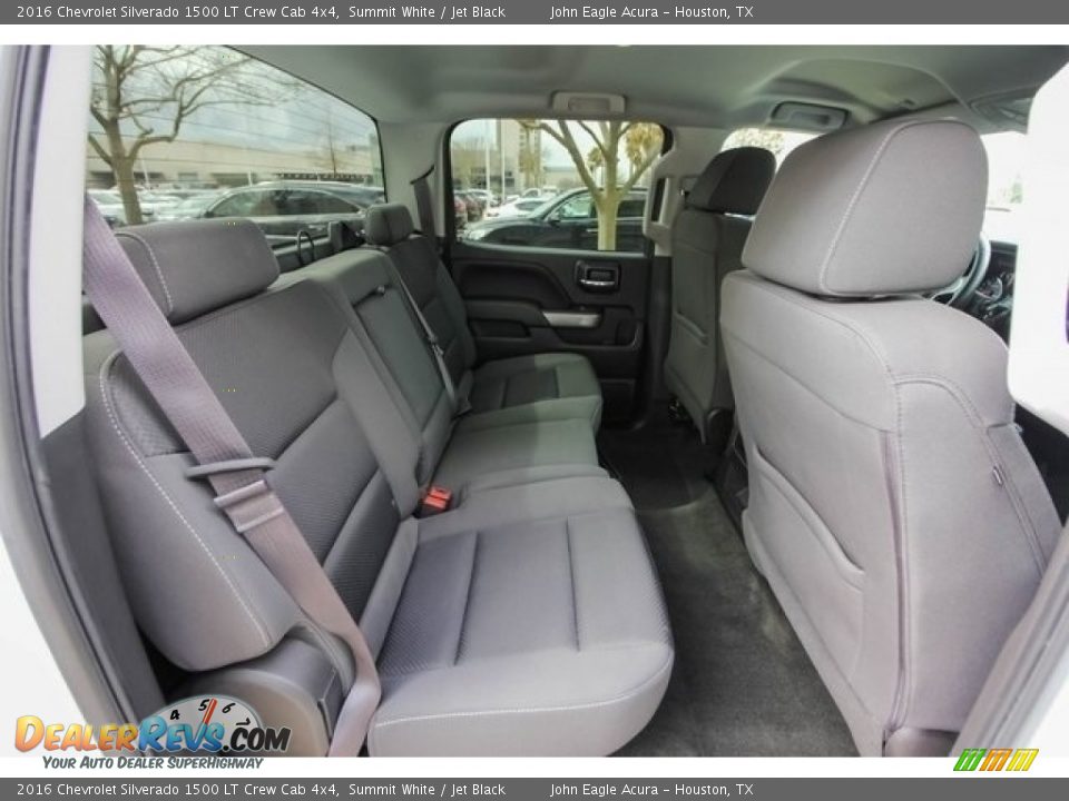2016 Chevrolet Silverado 1500 LT Crew Cab 4x4 Summit White / Jet Black Photo #24