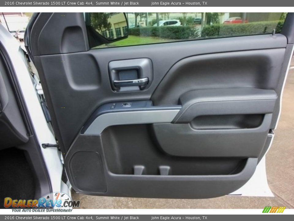 2016 Chevrolet Silverado 1500 LT Crew Cab 4x4 Summit White / Jet Black Photo #25