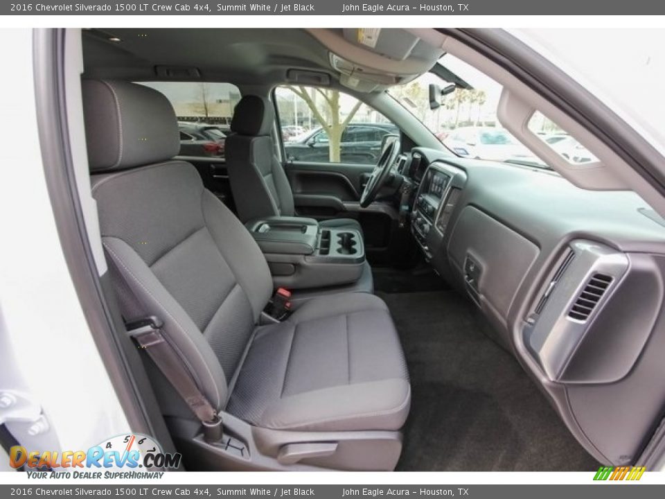 2016 Chevrolet Silverado 1500 LT Crew Cab 4x4 Summit White / Jet Black Photo #26