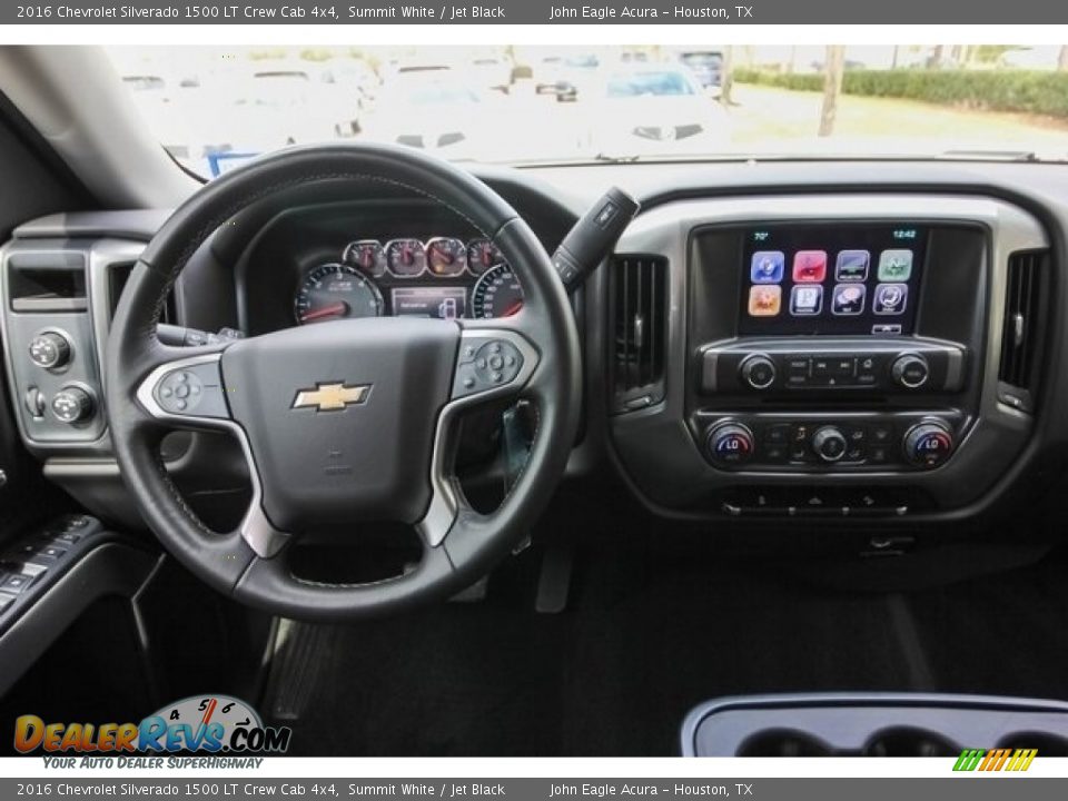 2016 Chevrolet Silverado 1500 LT Crew Cab 4x4 Summit White / Jet Black Photo #28