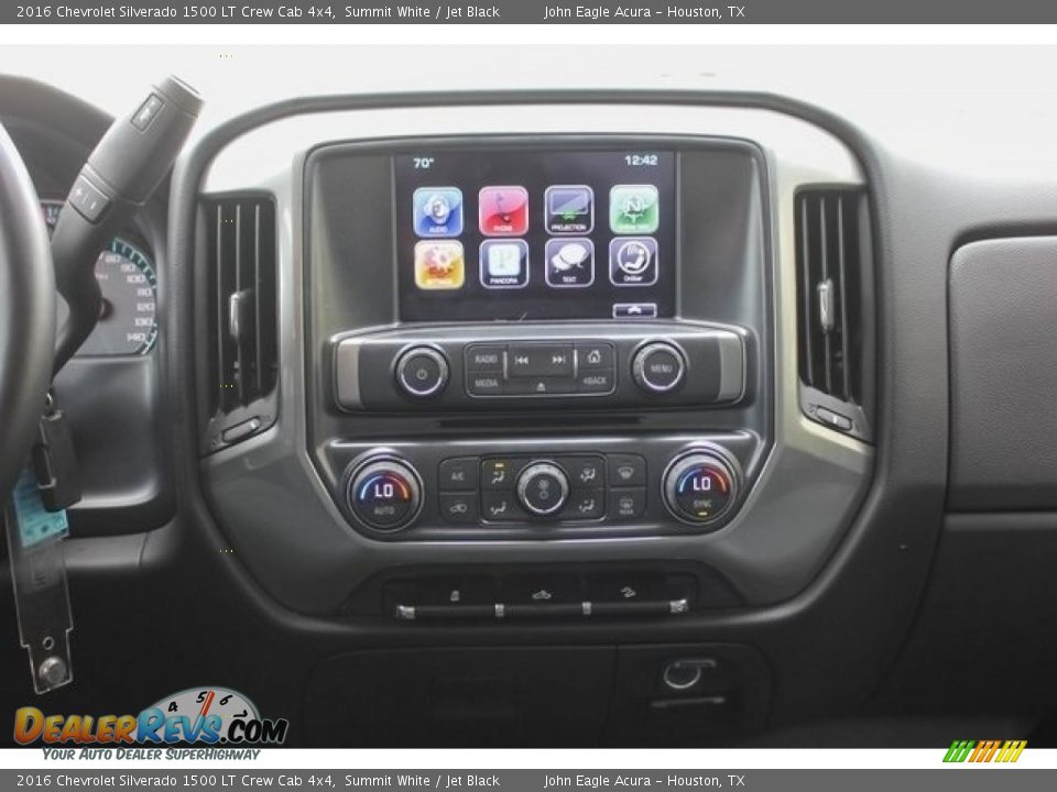 2016 Chevrolet Silverado 1500 LT Crew Cab 4x4 Summit White / Jet Black Photo #29