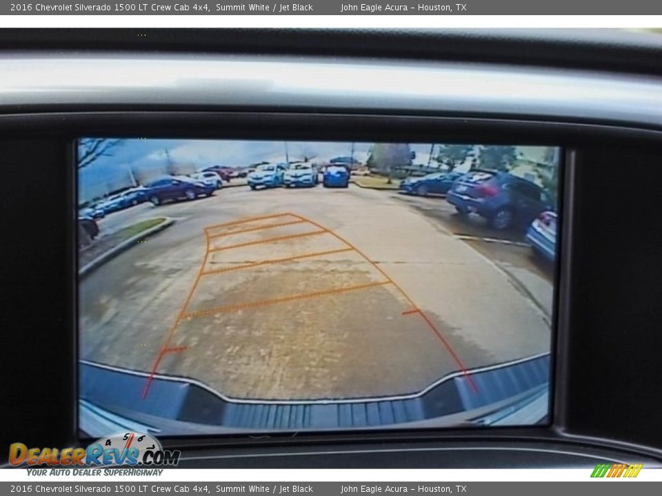 2016 Chevrolet Silverado 1500 LT Crew Cab 4x4 Summit White / Jet Black Photo #34