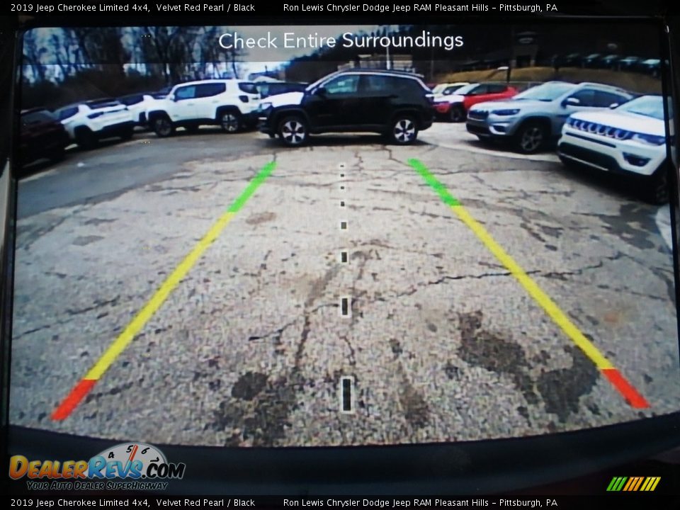 2019 Jeep Cherokee Limited 4x4 Velvet Red Pearl / Black Photo #18