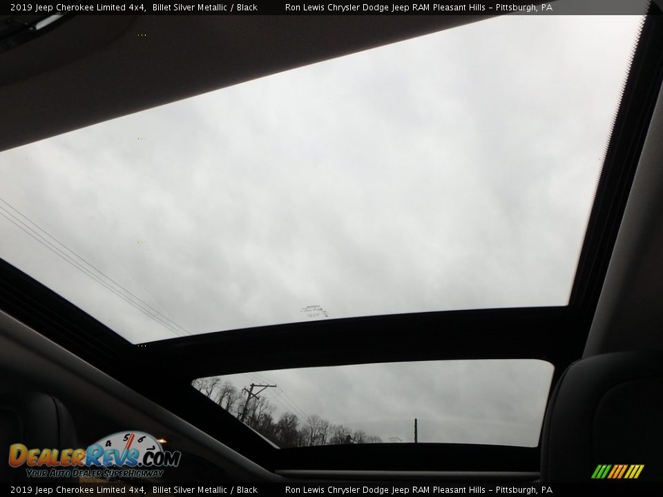 2019 Jeep Cherokee Limited 4x4 Billet Silver Metallic / Black Photo #16