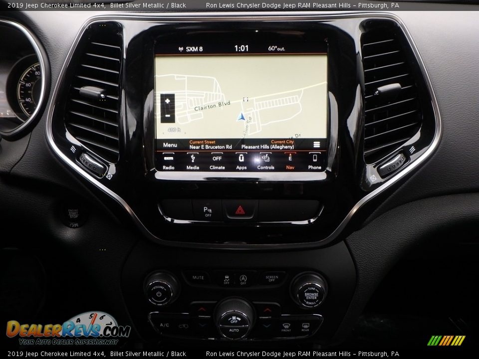 Navigation of 2019 Jeep Cherokee Limited 4x4 Photo #17