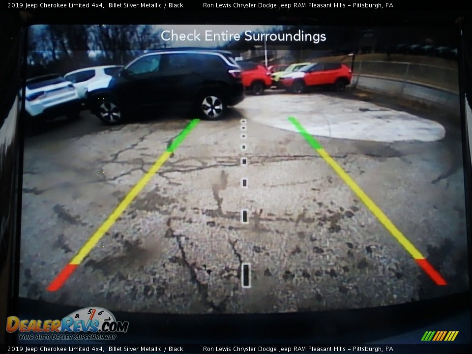 2019 Jeep Cherokee Limited 4x4 Billet Silver Metallic / Black Photo #18