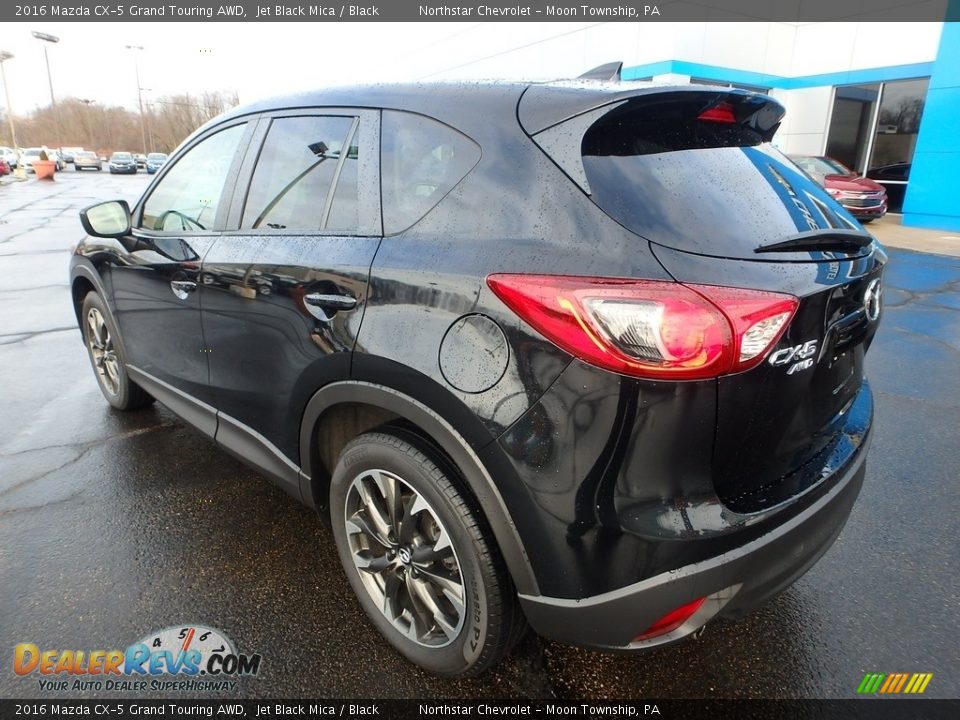 2016 Mazda CX-5 Grand Touring AWD Jet Black Mica / Black Photo #4