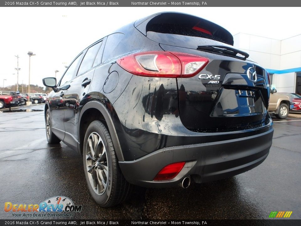 2016 Mazda CX-5 Grand Touring AWD Jet Black Mica / Black Photo #5