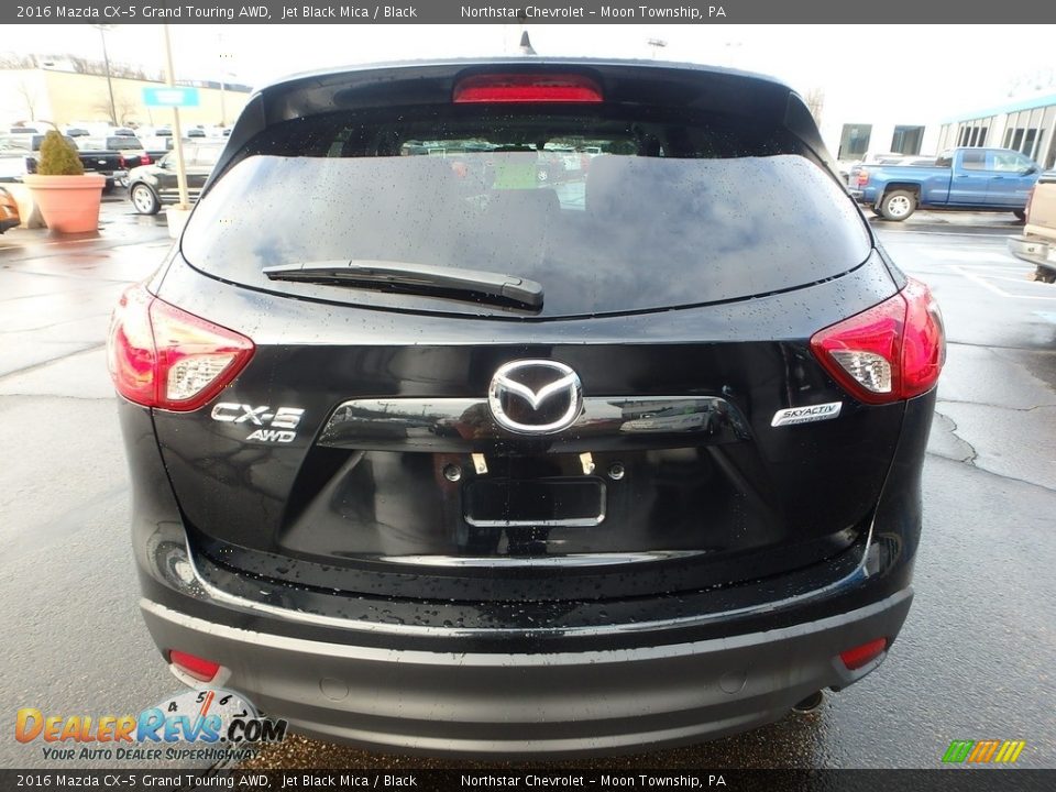 2016 Mazda CX-5 Grand Touring AWD Jet Black Mica / Black Photo #6